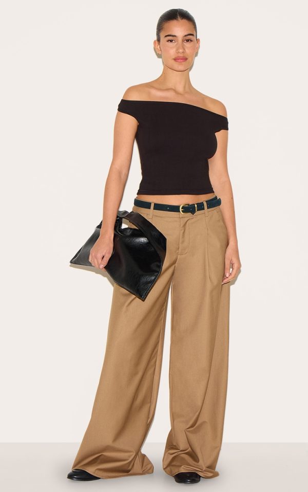 33764047ced87e6b83f317f99041205a6ed334d9_CNM6006_3_black_ribbed_bardot_detail_vest_top