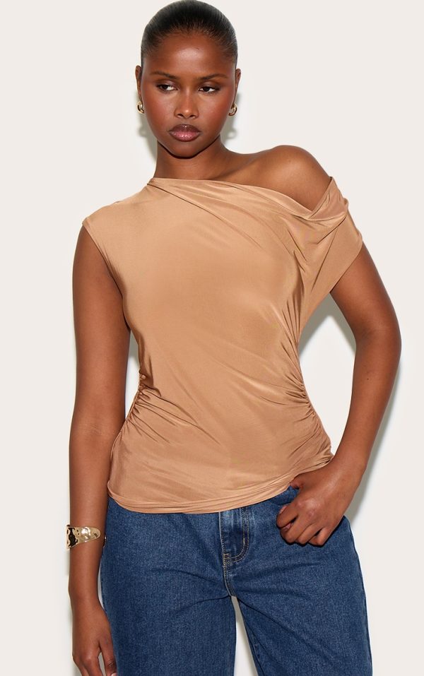 3386dc44eda8a1cc7266a14e39d45764a4f69ae1_CNN0757_4_tan_double_layer_slinky_backless_asymmetric_long_top