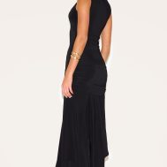 33ed06c708d1f2919cfc62d47f6bbe5b0a4e00fb_CNM6737_2_black_double_layer_slinky_asymmetrical_ruched_midaxi_dress