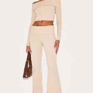 3400da2db2f8faf88f8e487dc16ca711574a7b83_CNL2587_3_beige_rib_bardot_foldover_flute_sleeve_longline_top-1