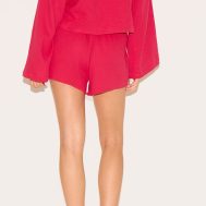 34763295fe32b1c6e3b9816285912645149fddd3_CNM7097_3_tomato_red_oversized_floaty_shorts