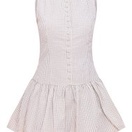 3635a1b9c961beb09873df7e57ce39072f0a89b4_CNM1544_5_taupe_checked_scoop_back_button_down_shift_dress