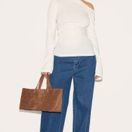 364ebd56b3f4ea13fe28cf342f0f4e073ebcb1ea_CNM3765_3_cream_asymmetric_ruched_flared_sleeve_long_top