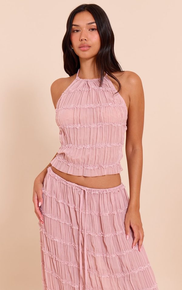 36ec4f9ff721f84b7a402308c1a9cc48cd6214bd_CNN1364_1_mauve_chiffon_ruched_frill_detail_halterneck_top