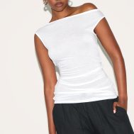 37fcfb379e7cdf1f61c9276e6858438225d92bc6_CNM3743_1_white_sheer_soft_touch_cowl_neck_long_vest_top