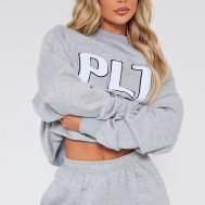 3826488349ff522a6e1d45f417f0afc147cf7304_CNF8396_1_prettylittlething_ash_grey_borg_applique_oversized_sweatshirt