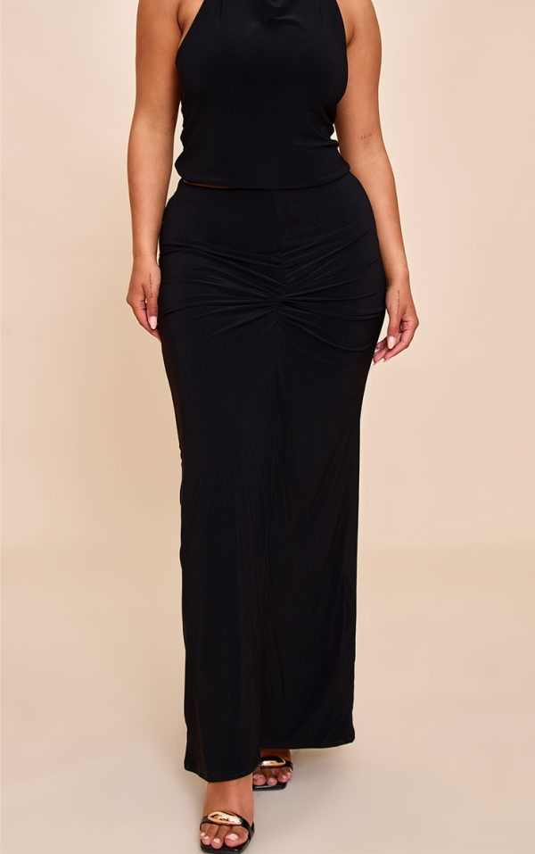 3884336bfc2f0d427de0bf7f8761f7a5b9afa7d9_CNN4099_2_shape_black_mid_rise_ruched_side_maxi_skirt