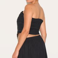 389a1014c0535e5e13eccc8114c1a18c35aa629e_CNM5113_2_plus_black_cotton_poplin_bandeau_ruched_front_top