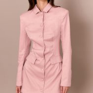 3910073ea1fe50b8374538d7df91588b0ccc9b6d_CNM8757_1_blush_rose_tailored_button_up_pocket_detail_mini_dress