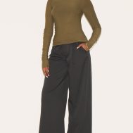 392e22e83d45e82a879c2f0b0d40c1d1e2215d25_CNL8983_3_khaki_soft_touch_high_neck_ruched_sleeve_top-1