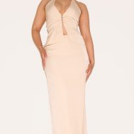 3a5167ba3159832f654f4f17814f4801da0691eb_CNM1376_3_shape_pebble_woven_tailored_halterneck_ruched_but_split_hem_top