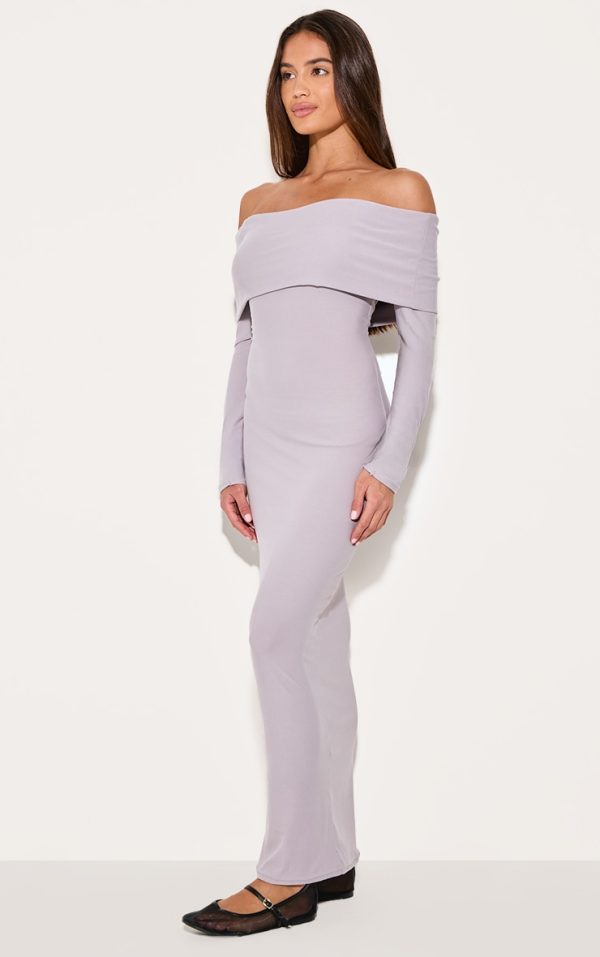 3aa11ccdfd9def0ce4da71b94f42ae7a7019ba30_CNM2836_3_light_grey_soft_touch_bardot_long_sleeve_maxi_dress