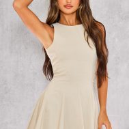 3b3380df3b6469876df6cae713173234072c4a5a_CNJ8908_3_stone_stretch_woven_racer_pleated_shift_dress