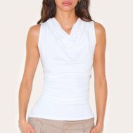 3b7f49362bcbca5128e77aee71c412e56f852d9c_CNM4291_1_white_cotton_ruched_waist_sleeveless_top