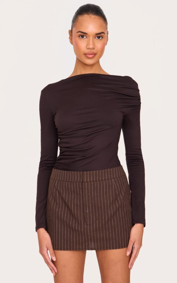 3b7fd81003319bb9cc924b1a566fdb66bdb9ac28_CNL6577_4_chocolate_woven_stripe_mini_skirt