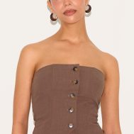 3be5ee1a58821e16f514a7b4eb614f1afa45418c_CNM3508_4_petite_chocolate_woven_bandeau_button_up_top
