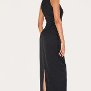 3beb0eb19a7aaeb3a10f5f5b90f027db7509ec2a_CNM0544_2_black_woven_racer_button_detail_midaxi_dress