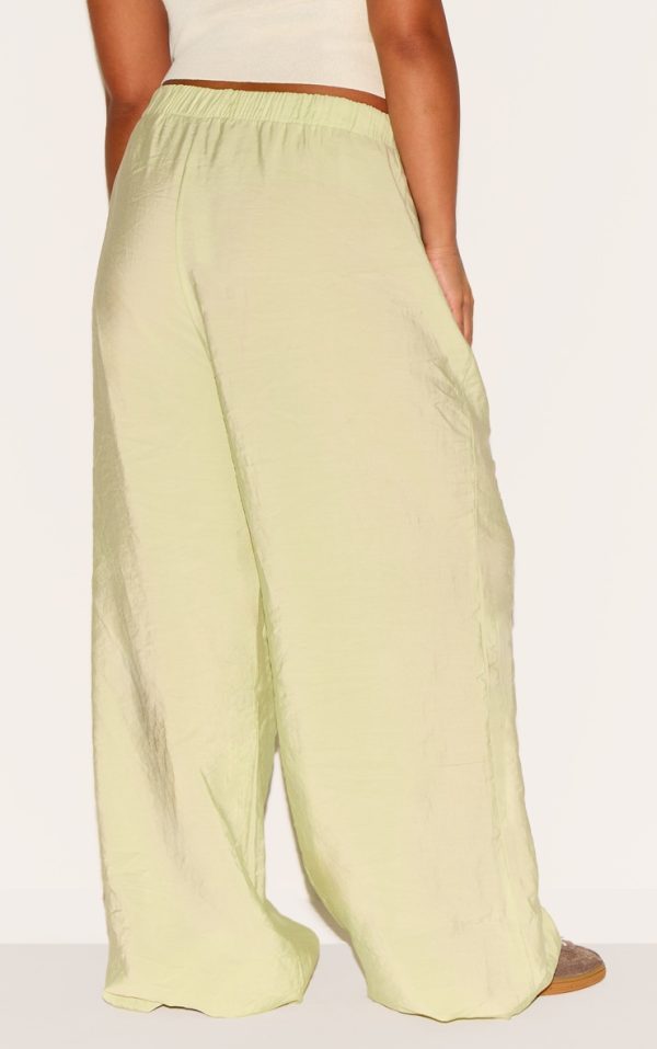 3c9d82eed0f0786431fc6de487d02b931589d258_CNM0268_3_plus_sage_khaki_peached_woven_elasticated_waist_straight_leg_trousers