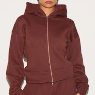 3dad0c376a6b1314bf4860080915b01059cad0ca_CNM4771_1_petite_deep_chocolate_double_zip_cinched_hoodie
