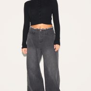 3e28521d15b1d78a018a7461aaa798477ea1e5c3_CNK7732_1_petite_black_fray_waist_low_rise_straight_leg_jeans