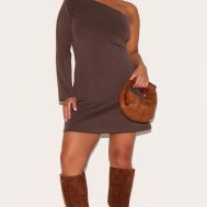 3e521a99ec9021578d1c34070fc3a5e7c50cb3a2_CNM2770_3_plus_chocolate_modal_one_shoulder_ruched_bodycon_mini_dress