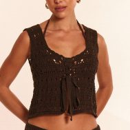 3e5a7ba1201ea2cd2dab91f7a3961cd5f07ec680_CNM7150_1_chocolate_crochet_tie_front_beach_top