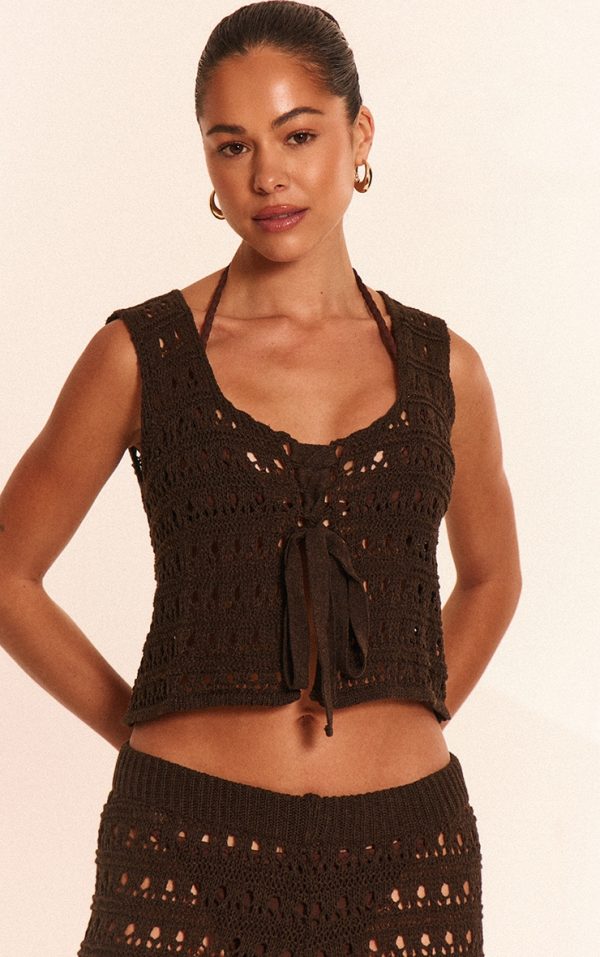 3e5a7ba1201ea2cd2dab91f7a3961cd5f07ec680_CNM7150_1_chocolate_crochet_tie_front_beach_top