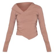3e6377ccfac585411353ea8e41644d9c3c69908d_CNM2903_5_mushroom_bengaline_asymmetric_ruched_long_top-1