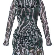 4022f4de2003e262548fcb6ca803f4930a4e9cf2_CNC8695_5_shape_green_abstract_print_mesh_long_sleeve_ruched_side_frill_hem_bodycon_dress