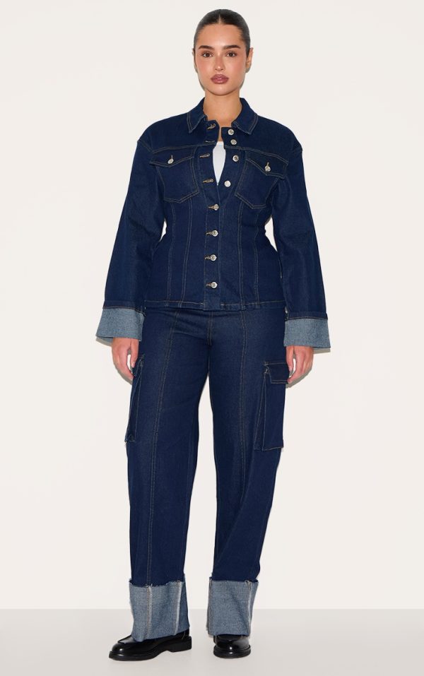 4091989566214c1ab33779034675dec3f86f9ae3_CNM2070_3_shape_stretch_denim_turn_up_sleeve_adjustable_back_jacket