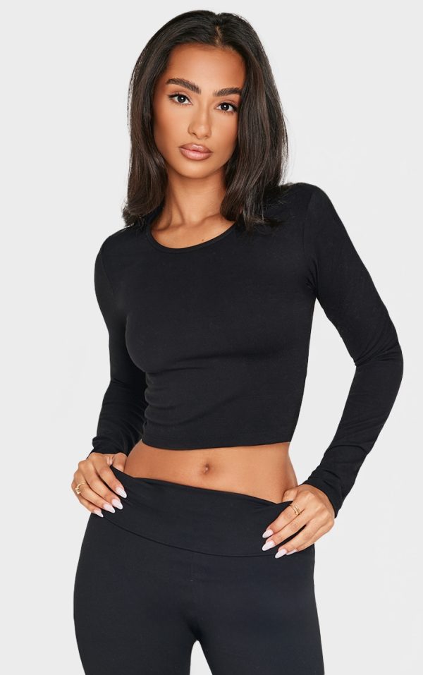 40f095bc3dcd732212c1e00b747293cd21d43bba_CND9720_1_petite_black_contour_sculpt_long_sleeve_top