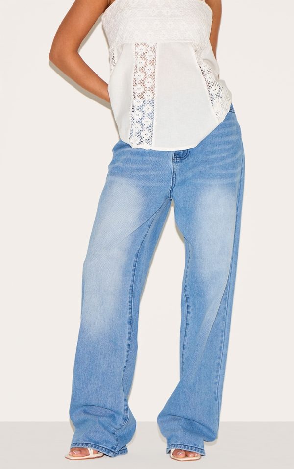 424aa1c034ed387a4632a71d230d7178be5ce57d_CNM1845_2_petite_blue_denim_mid_rise_invisible_waistband_wide_leg_jeans