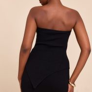 426009af5aac2dc0a480cf377ecb61438c1f5128_CNM3394_2_black_fine_knit_bandeau_asymmetric_hem_top