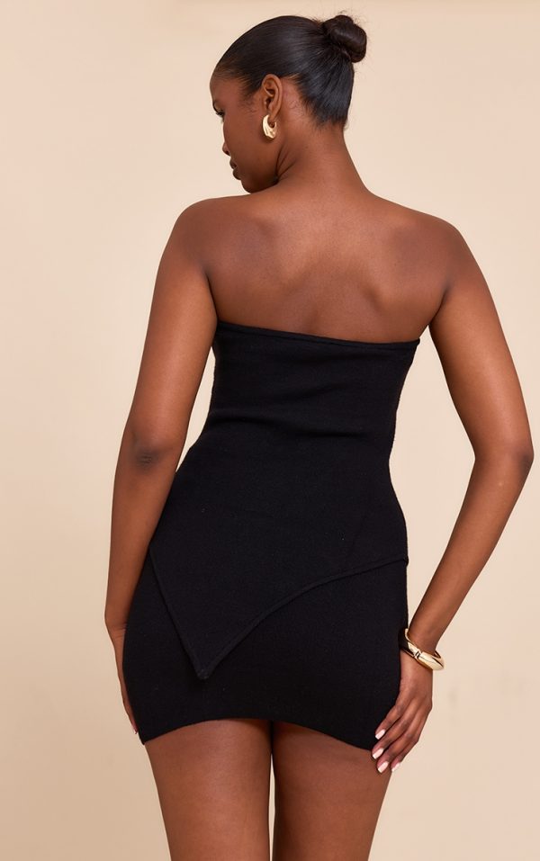 426009af5aac2dc0a480cf377ecb61438c1f5128_CNM3394_2_black_fine_knit_bandeau_asymmetric_hem_top