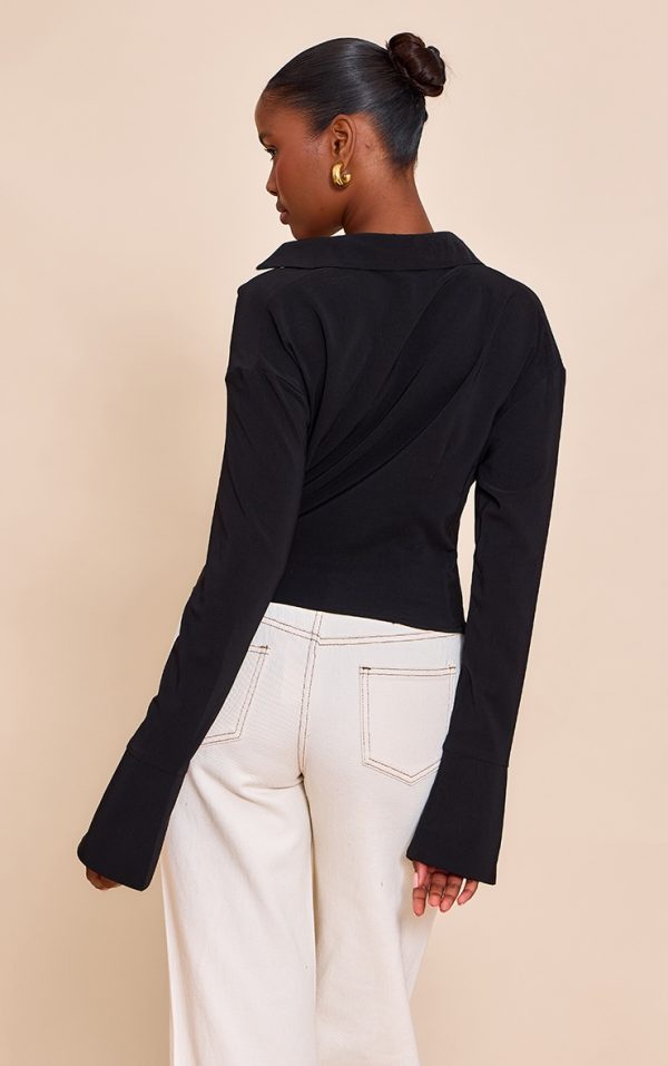 435c1af9f3e994b51d1d56adc5f2e2fb85082039_CNN1706_2_black_chiffon_cowl_neck_blouse