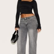 43b5f9a2c76950eef1d0f46214b53ded131da226_CNM8575_3_shape_black_super_soft_scoop_neck_ruched_bust_long_sleeve_top