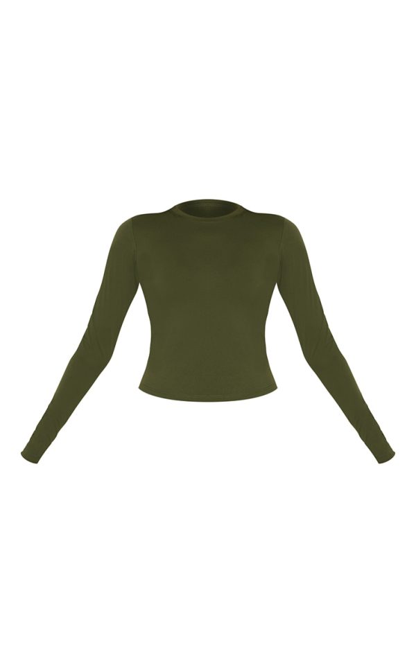43c953e6abee424b4c001b7e8d13567c7342f9cf_CNL8652_5_forest_green_sculpt_long_sleeve_crop_gym_top-1