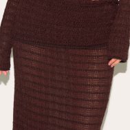 43c97dfb5068f8326046948243944daeb3f72066_CNM9208_4_chocolate_fold_over_textured_knit_skirt