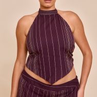 44034cb5a74c6546269b094626e51cd418c30a35_CNM5107_1_plus_brown_stripe_embroidered_halterneck_top