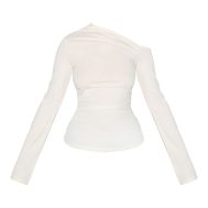 44b643e23bdeb7d4a3d295adecd1d2007828253c_CNM3765_5_cream_asymmetric_ruched_flared_sleeve_long_top