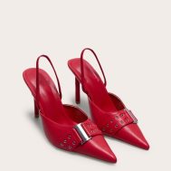 456018a9ded517ccbb97eff1b53bb42cb6ff843d_CNJ0363_2_red_pu_point_toe_buckle_detail_mid_heeled_courts