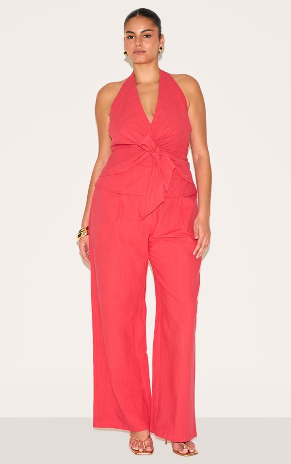 45a4de8d79576f1ce0d483c8986883a6f70860eb_CNM6580_1_plus_red_linen_pintuck_trouser