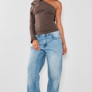 45dc03066c678656ef2f7bee943b76f5d8ed9d42_CNK6929_3_chocolate_brushed_rib_asymmetric_shoulder_long_top