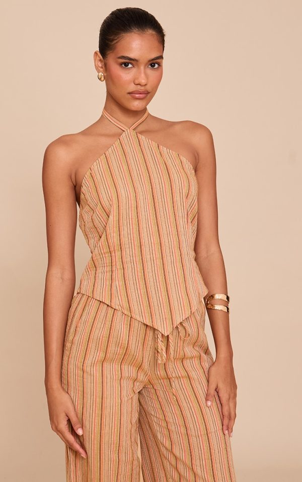 47f40a5565a4fc79dbae31f4fafefc44c1c2a760_CNM6829_1_apricot_pinstripe_halter_neck_pointed_hem_top