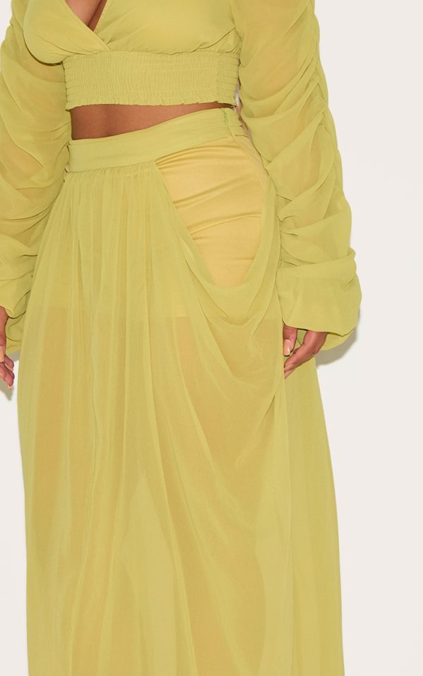 48445471b232196c84ab056fce333a0ceab02efb_CNM6239_4_shape_lime_chiffon_highwaisted_drape_maxi_skirt