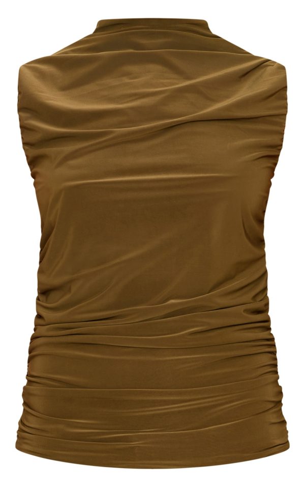 484d3bf702b7bc0b3201b7d95e1bc8e041ad0394_CNM1499_5_olive_double_layer_slinky_ruched_detail_long_top