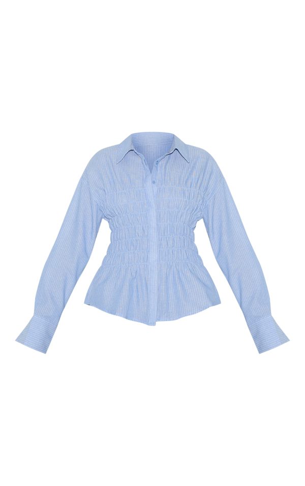 484e8303e8afc38e18fa65363453588b7ed34b6b_CNL7547_5_blue_shirred_striped_fitted_shirt