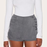 49074f035f3039013868a5395bd30754bb67d1b0_CNM0286_5_charcoal_woven_tailored_wrap_front_skort