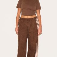 496428382feb48b62d75a10911d8ecf23543a28a_CNM2054_1_plus_brown_peachskin_contrast_stripe_wide_leg_trousers