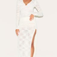 4984037a7ef5b7366e931a0eb1a0bade25ca8cf1_CNM1232_3_ecru_sheer_bobble_crochet_long_sleeve_beaded_keyhole_cut_out_top
